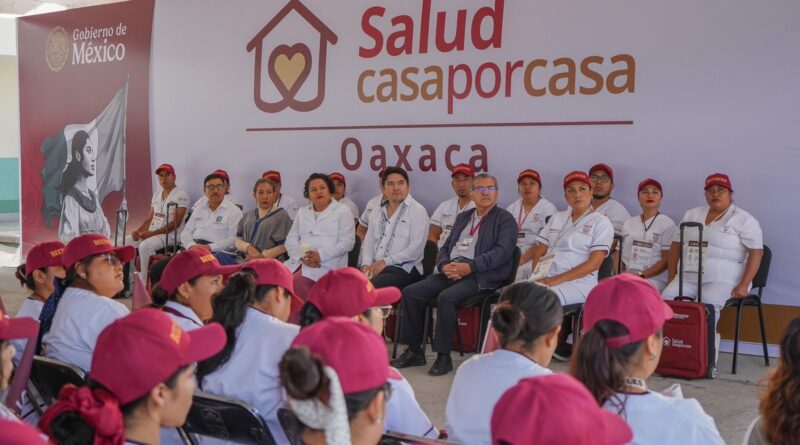 Presidenta Claudia Sheinbaum encabeza arranque nacional del programa Salud Casa por Casa 